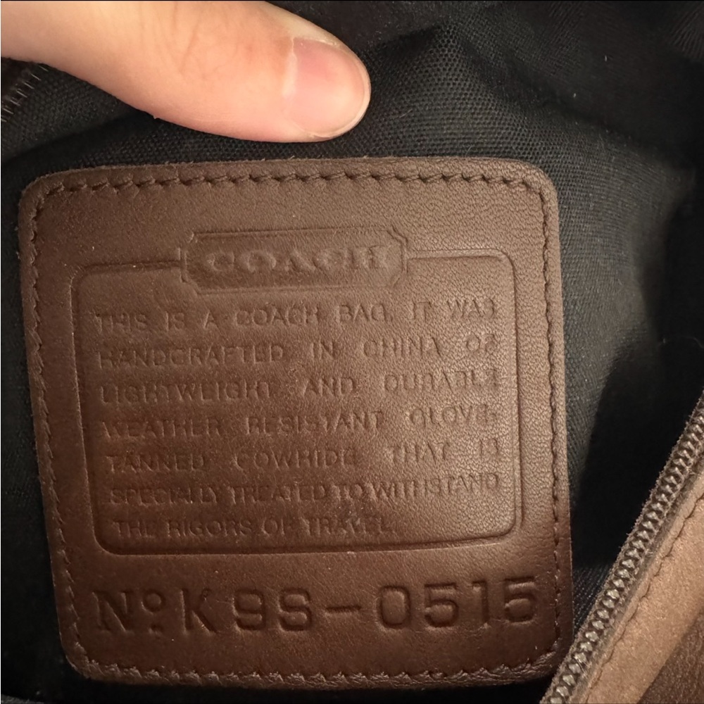 Coach Vintage‎ Canteen Leather Waist Pouch Fanny Pack Brown USA Chocolate Brown - Picture 8 of 13
